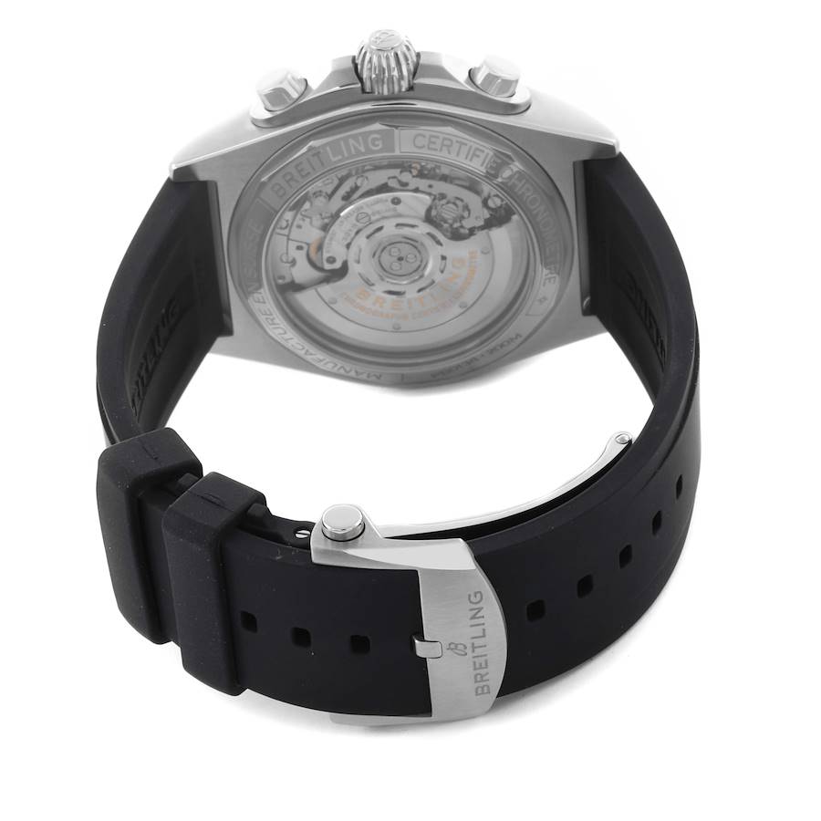 Orologio replica da uomo: Breitling Chronomat B01, quadrante blu ghiaccio, acciaio, PB0134 — di alta qualità – Foto 6