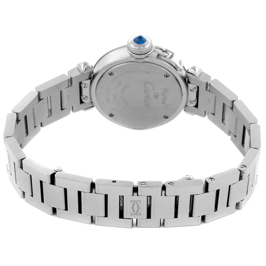 Orologio replica da donna: Cartier Miss Pasha, 1° anniversario, quadrante blu, acciaio, W3140024 — ad alte prestazioni – Foto 7