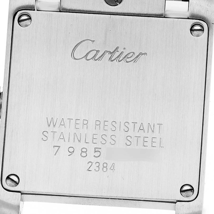 Orologio replica da donna: Cartier Tank Francaise, acciaio e oro rosa, quadrante in madreperla, W51027Q4 — di nuova generazione – Foto 6