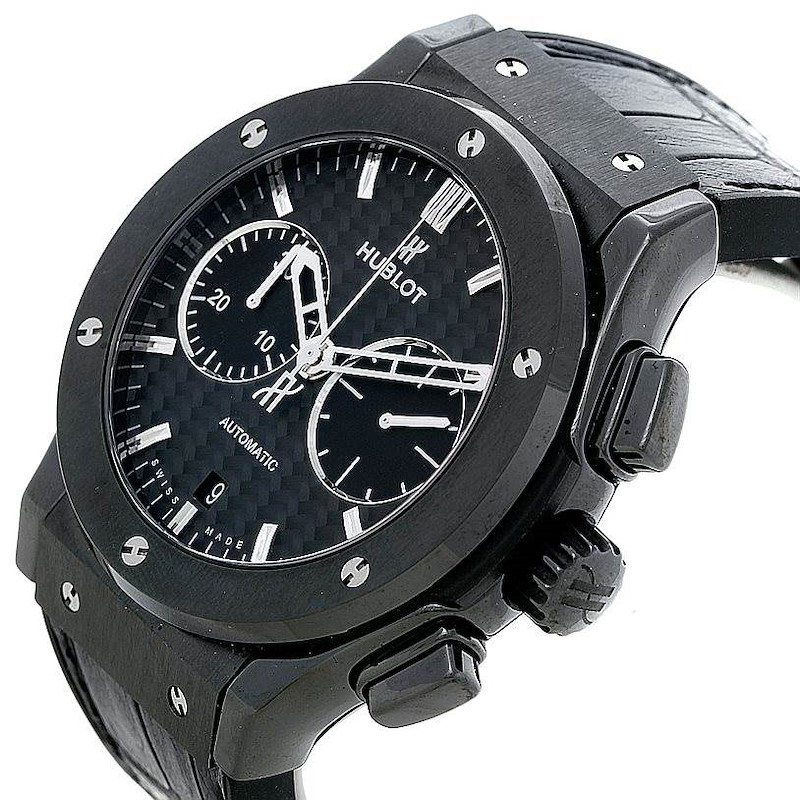 Orologio replica: Hublot Classic Fusion, cronografo, Black Magic 45 mm 521.CM.1770.RX — appena arrivato – Foto 4