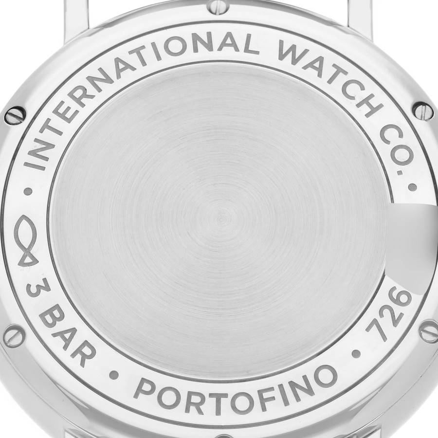 Orologio replica da uomo: IWC Portofino, fasi lunari, quadrante argentato, acciaio, IW459401 — economico – Foto 6