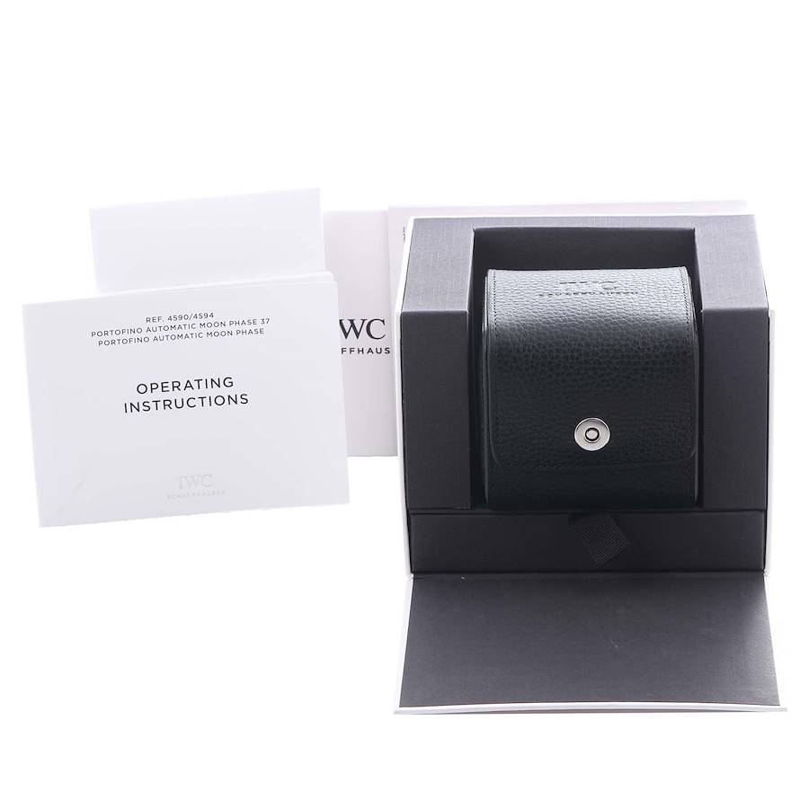 Orologio replica da uomo: IWC Portofino, fasi lunari, quadrante argentato, acciaio, IW459401 — economico – Foto 8