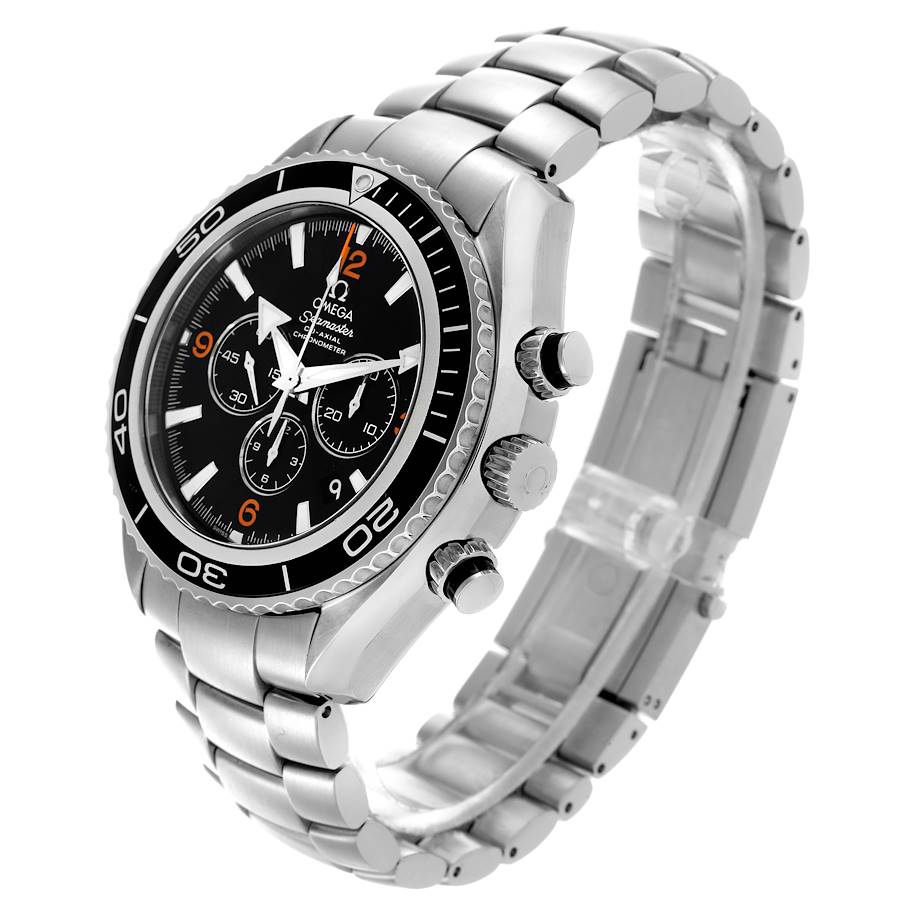 Orologio replica da uomo: Omega Seamaster Planet Ocean, cronografo, 45,5 mm 2210.51.00 — conveniente – Foto 4