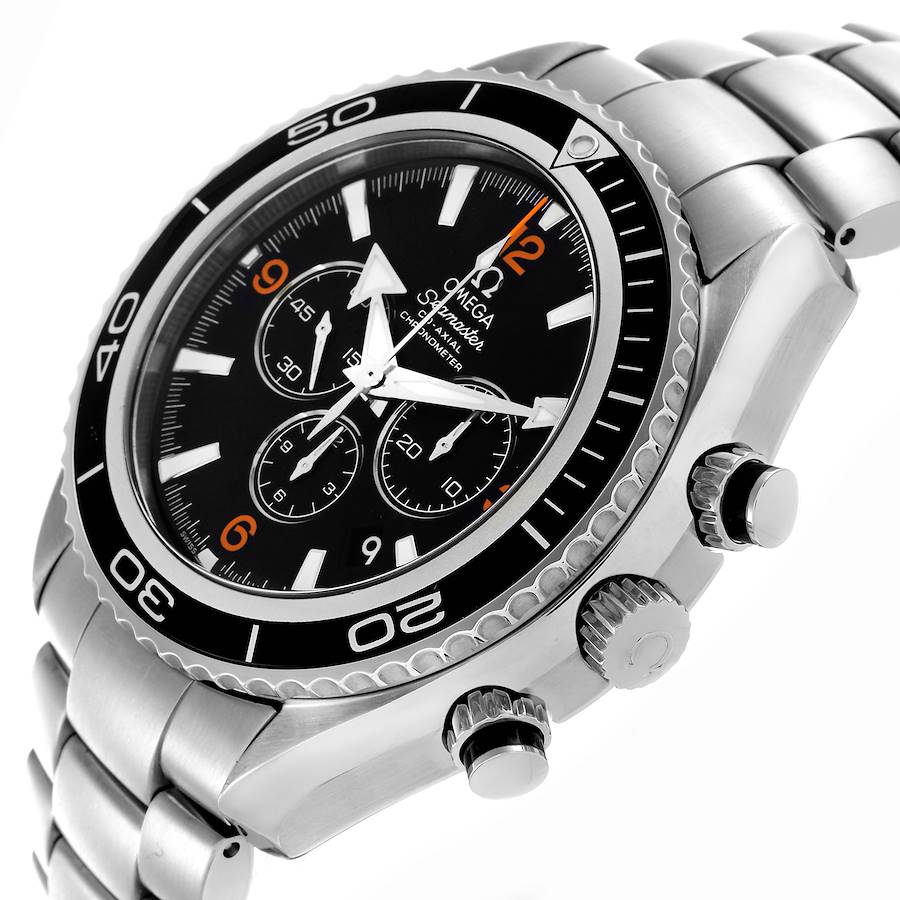 Orologio replica da uomo: Omega Seamaster Planet Ocean, cronografo, 45,5 mm 2210.51.00 — conveniente – Foto 5