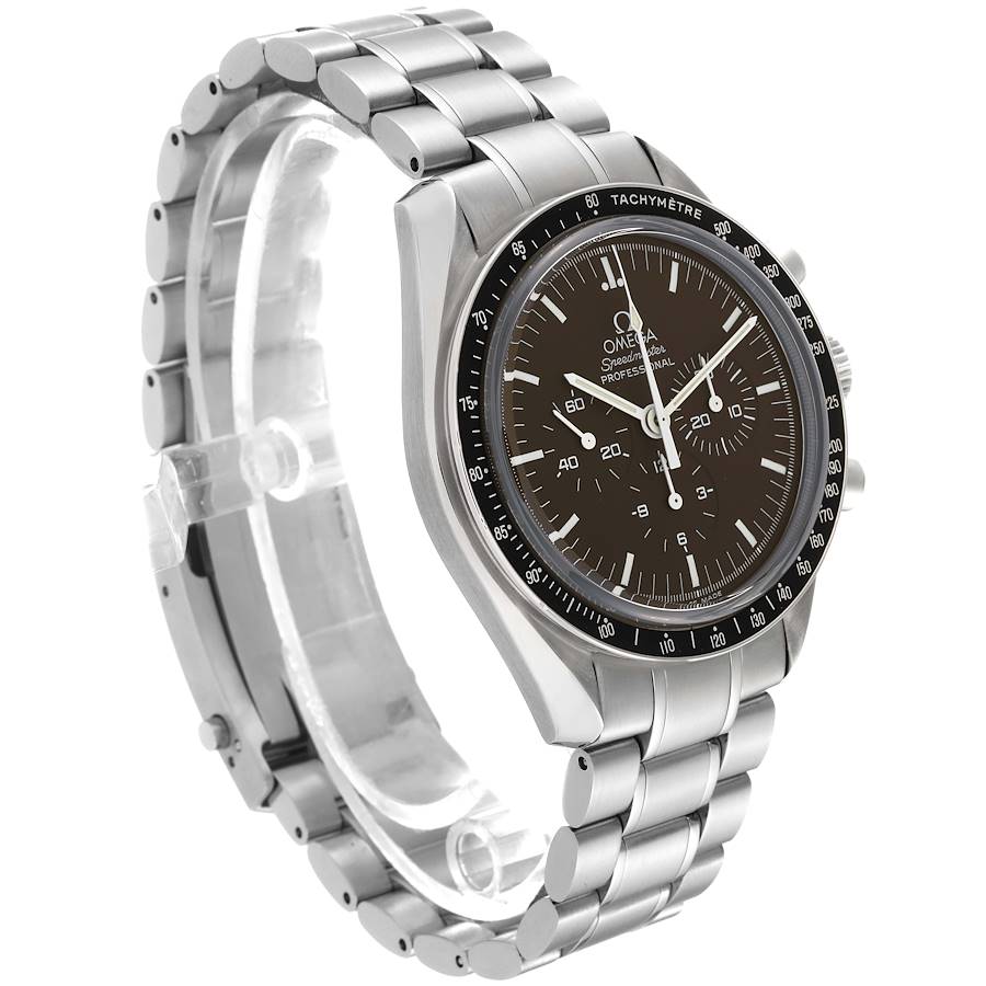 Orologio replica da uomo: Omega Speedmaster, quadrante marrone, acciaio, Moon 311.30.42.30.13.001 — personalizzato – Foto 3