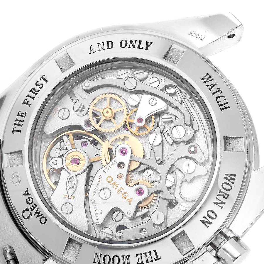 Orologio replica da uomo: Omega Speedmaster, quadrante marrone, acciaio, Moon 311.30.42.30.13.001 — personalizzato – Foto 6