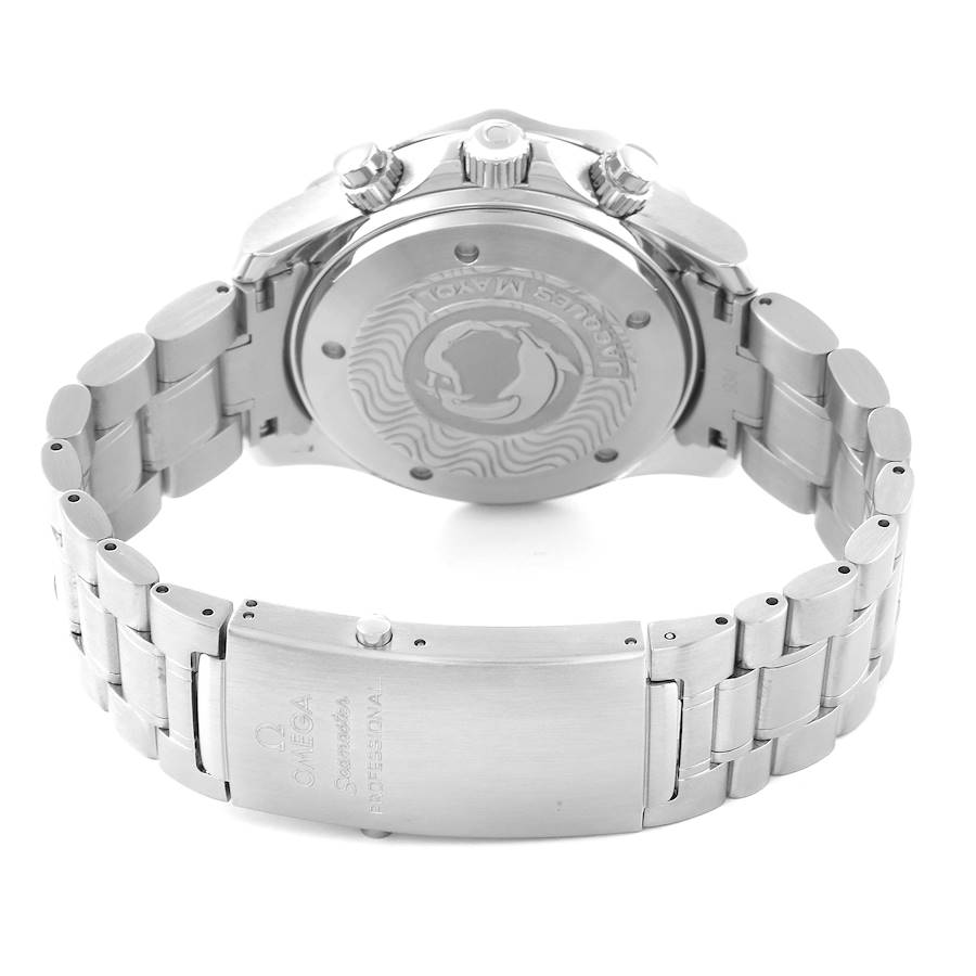 Orologio replica da uomo: Omega Seamaster Apnea Jacques Mayol, acciaio, 2595.50.00 — finemente realizzato – Foto 7