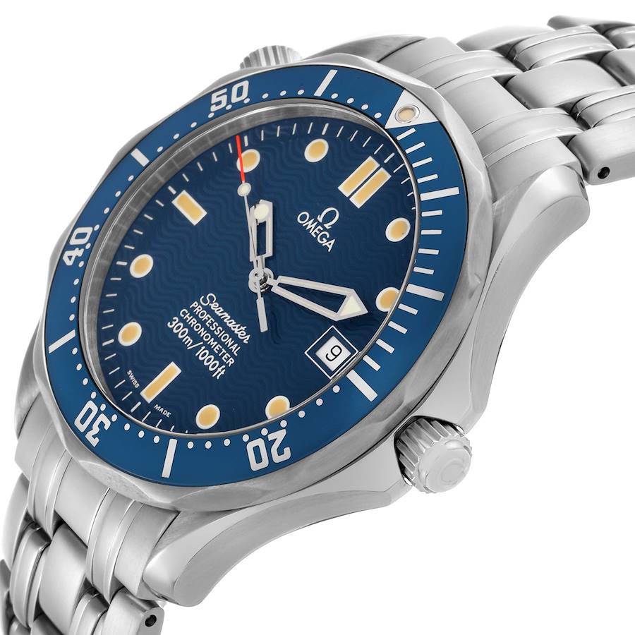 Orologio replica da uomo: Omega Seamaster Diver 300M, quadrante blu, acciaio, 2531.80.00 — conveniente – Foto 5
