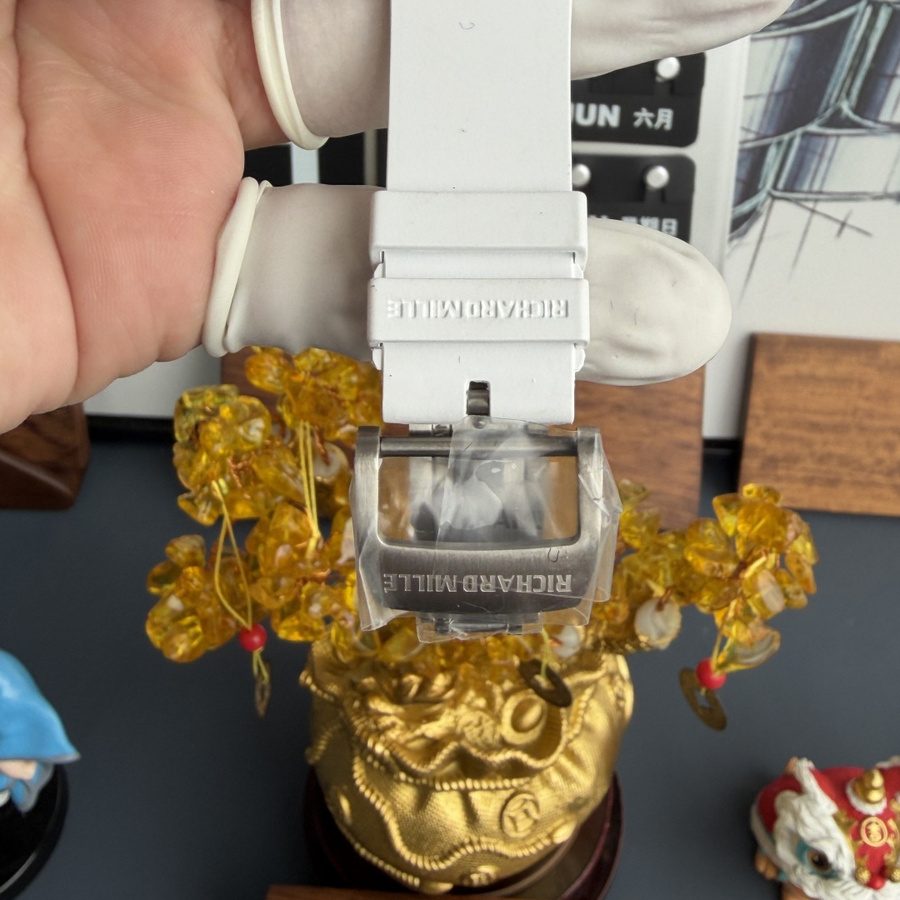 Orologio replica: Richard Mille RM 61-01, ceramica bianca, Asia, edizione limitata, movimento Vaucher, 42,7 mm X 50,23 mm — affascinante – Foto 10
