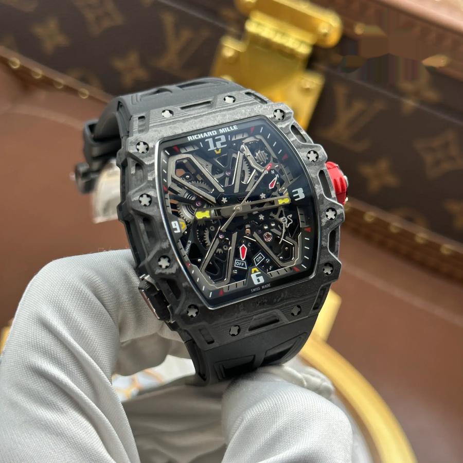 Orologio replica: Richard Mille RM 35-03 Rafael Nadal, carbonio, 43,2 mm X 50 mm — tra i più venduti – Foto 3
