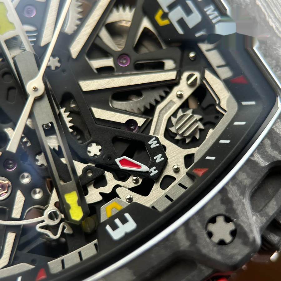 Orologio replica: Richard Mille RM 35-03 Rafael Nadal, carbonio, 43,2 mm X 50 mm — tra i più venduti – Foto 7