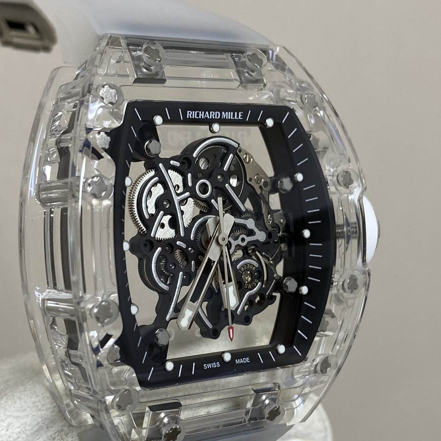 Orologio replica: Richard Mille RM 055 AET Remould, zaffiro, Sonic, manifattura, 42,7 mm — da collezione – Foto 3
