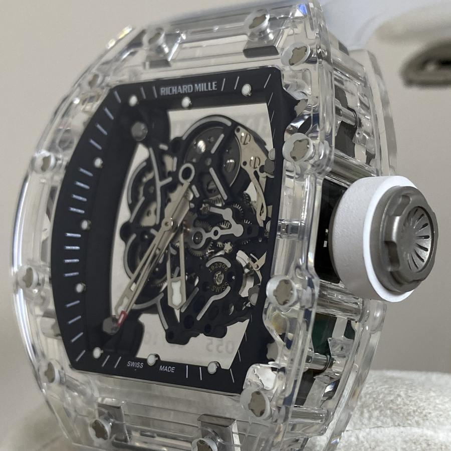 Orologio replica: Richard Mille RM 055 AET Remould, zaffiro, Sonic, manifattura, 42,7 mm — da collezione – Foto 4