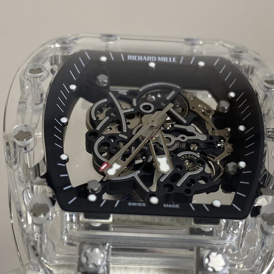 Orologio replica: Richard Mille RM 055 AET Remould, zaffiro, Sonic, manifattura, 42,7 mm — da collezione – Foto 5