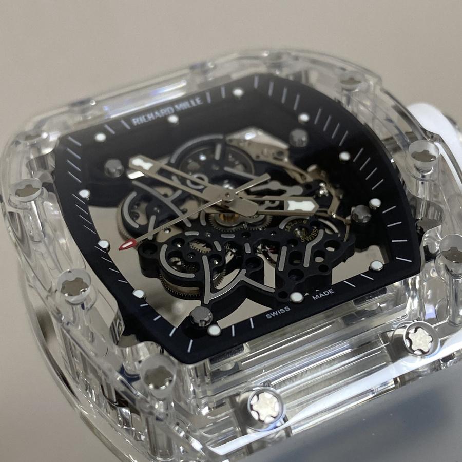 Orologio replica: Richard Mille RM 055 AET Remould, zaffiro, Sonic, manifattura, 42,7 mm — da collezione – Foto 6
