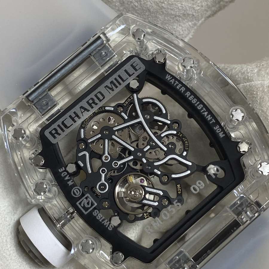 Orologio replica: Richard Mille RM 055 AET Remould, zaffiro, Sonic, manifattura, 42,7 mm — da collezione – Foto 9