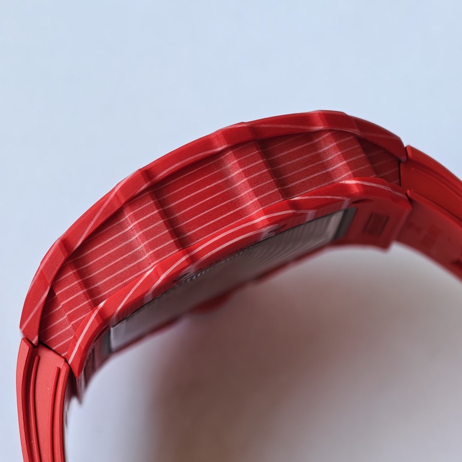 Orologio replica: Richard Mille RM 35-02, rosso, Quartz TPT Rafael Nadal, su misura, Umi, manifattura, 49,94 mm X 44,5 mm — durevole – Foto 6