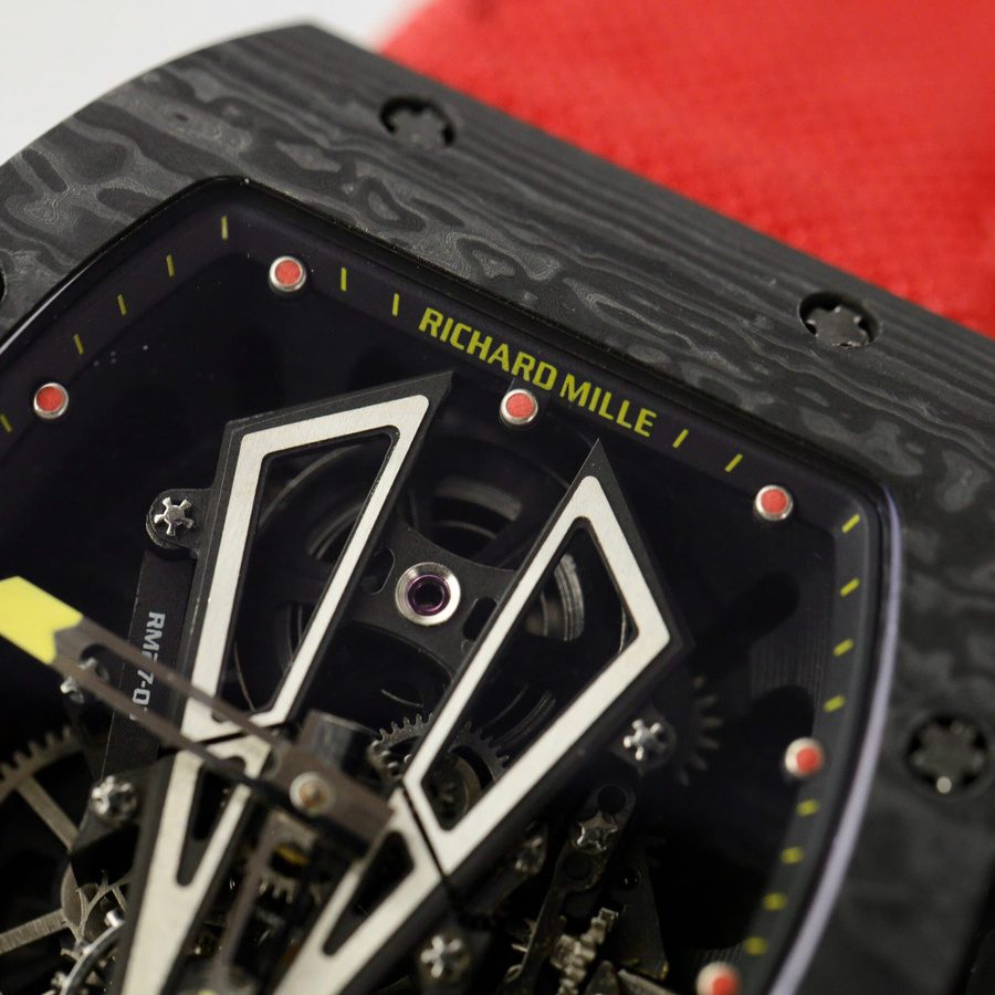 Orologio replica: Richard Mille RM 27-03 Rafael Nadal, tourbillon, carbonio, BBR 40,3 mm — dall’eleganza intramontabile – Foto 5