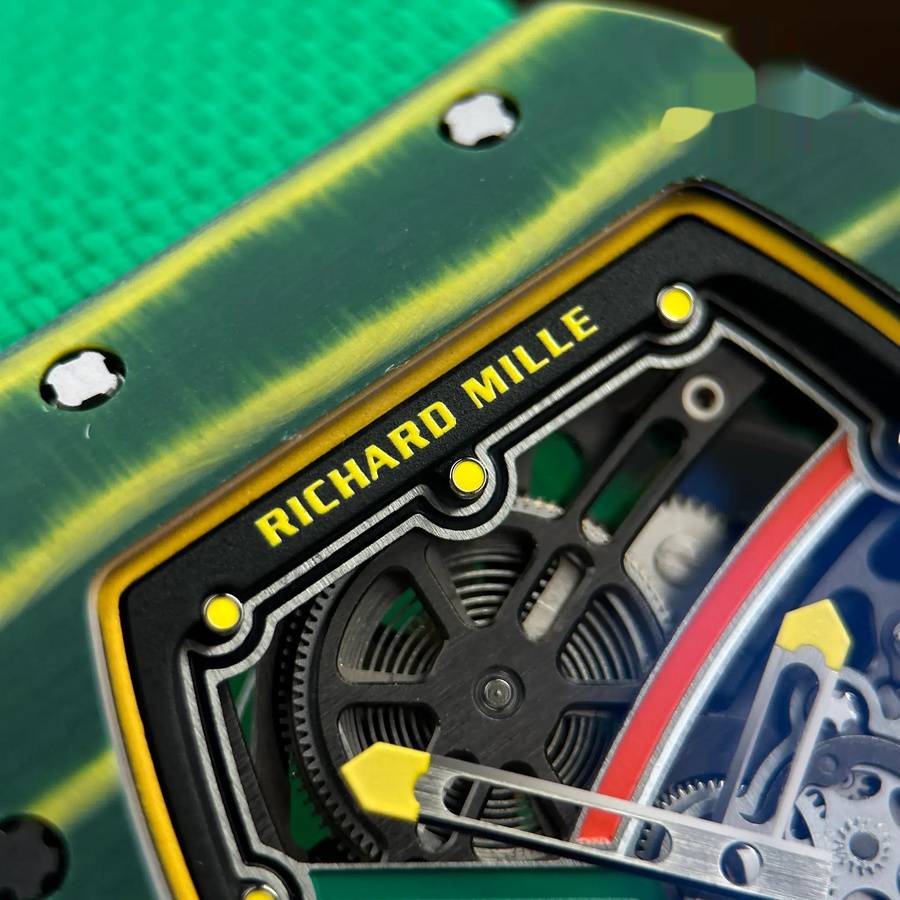 Orologio replica: Richard Mille RM 67-02 Wayde Van Niekerk, automatico, ultrapiatto, verde, Quartz TPT 47.52 X 38,7 mm — esclusivo – Foto 5