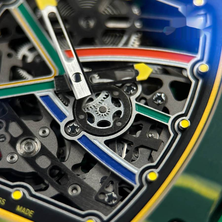 Orologio replica: Richard Mille RM 67-02 Wayde Van Niekerk, automatico, ultrapiatto, verde, Quartz TPT 47.52 X 38,7 mm — esclusivo – Foto 6