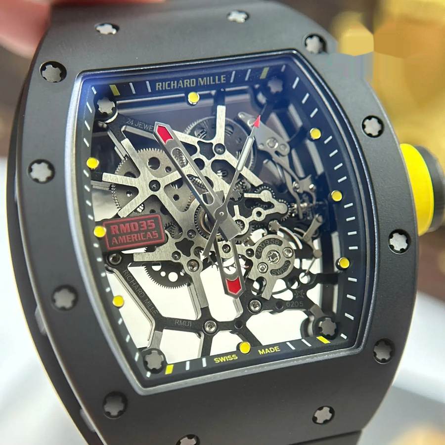Orologio replica: Richard Mille RM 035 Rafael Nadal Americas, edizione limitata, ZF, manifattura, 39,7 mm X 48 mm — raffinato – Foto 4