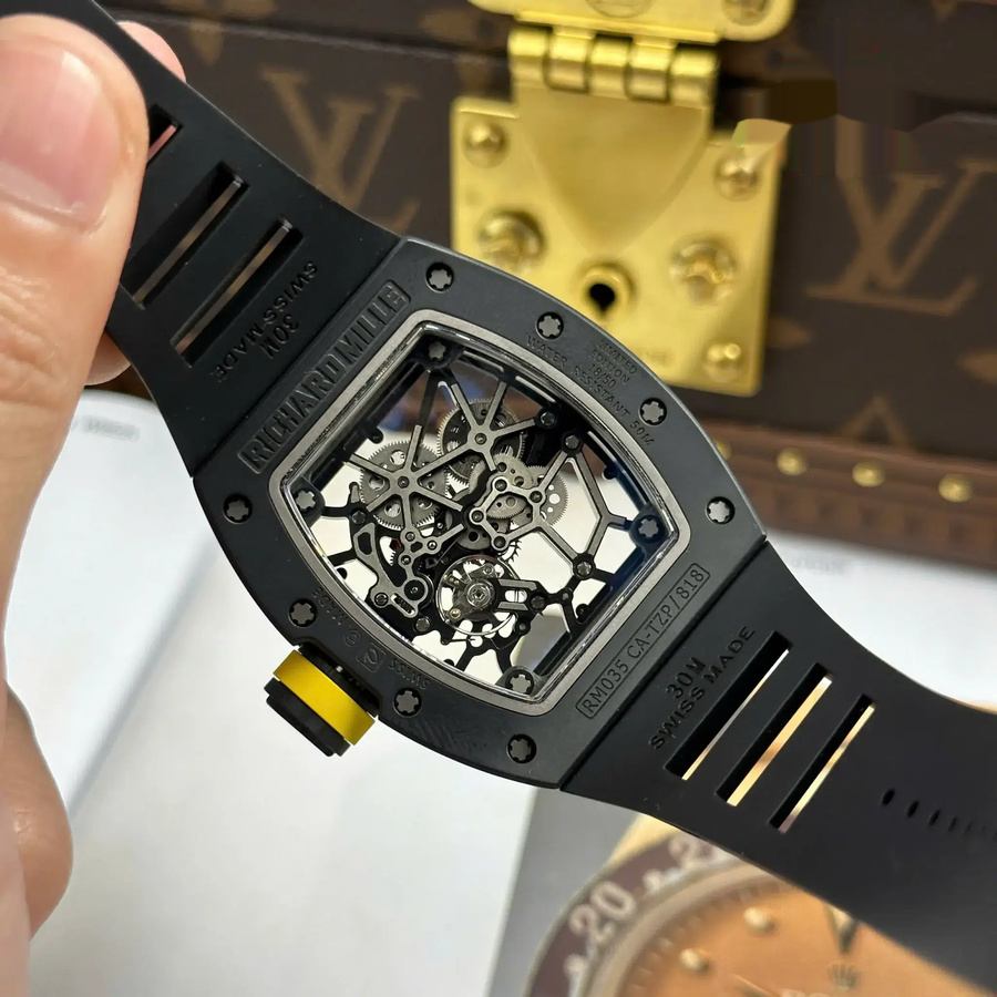 Orologio replica: Richard Mille RM 035 Rafael Nadal Americas, edizione limitata, ZF, manifattura, 39,7 mm X 48 mm — raffinato – Foto 10