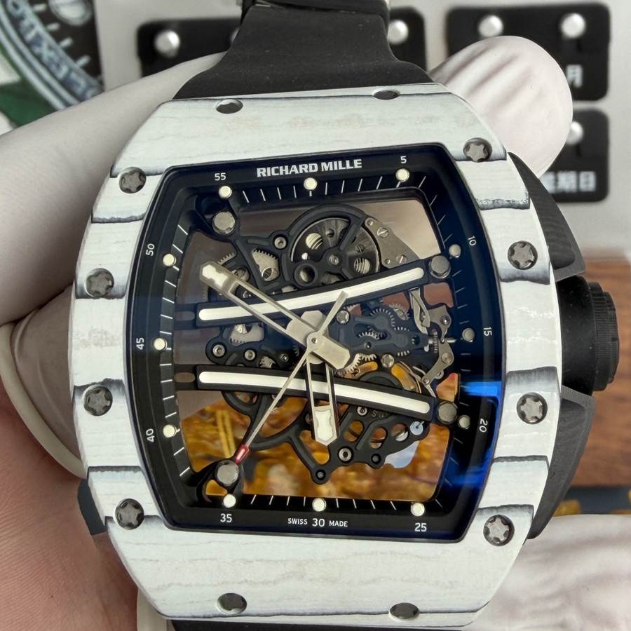 Orologio replica: Richard Mille RM 61-01 Yohan Blake Ultimate, edizione, movimento Vaucher, 42,7 mm X 50,23 mm — che cattura lo sguardo – Foto 6