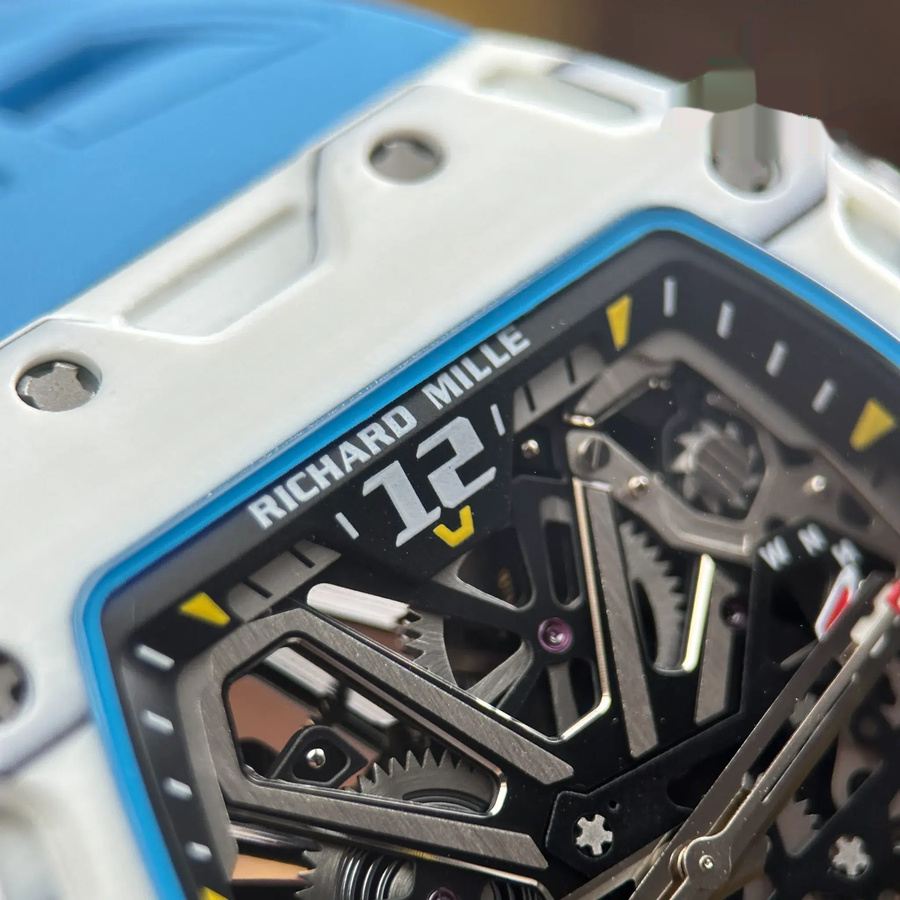 Orologio replica: Richard Mille RM 35-03 Rafael Nadal, bianco, Quartz TPT 43,2 mm X 50 mm — impeccabile – Foto 5