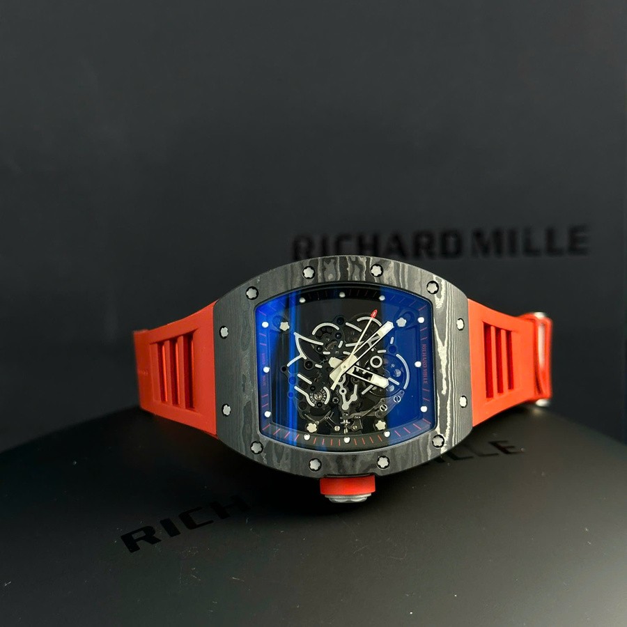 Orologio replica: Richard Mille RM 055 Bubba Watson, scuro, fibra di carbonio, 42.7 X 49,9 mm — irresistibile – Foto 3