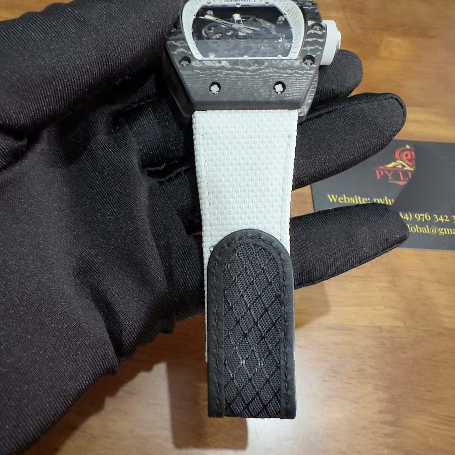 Orologio replica: Richard Mille RM 055 Bubba Watson Americas, edizione, su misura, NTPT, fibra di carbonio, 1:1, movimento Vaucher — a basso costo – Foto 14