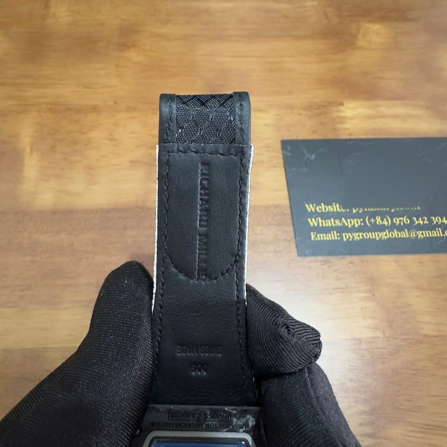 Orologio replica: Richard Mille RM 055 Bubba Watson Americas, edizione, su misura, NTPT, fibra di carbonio, 1:1, movimento Vaucher — a basso costo – Foto 15
