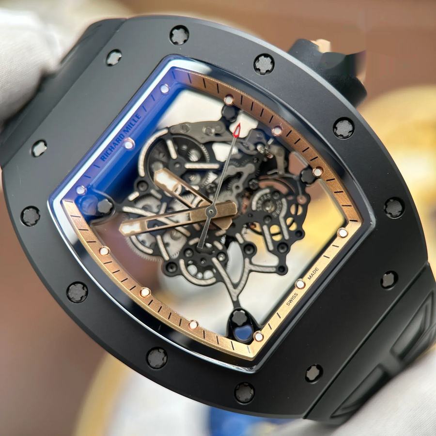 Orologio replica: Richard Mille RM 055 Bubba Watson, Asia, edizione, ZF 42,7 mm — ispirato al lusso – Foto 4