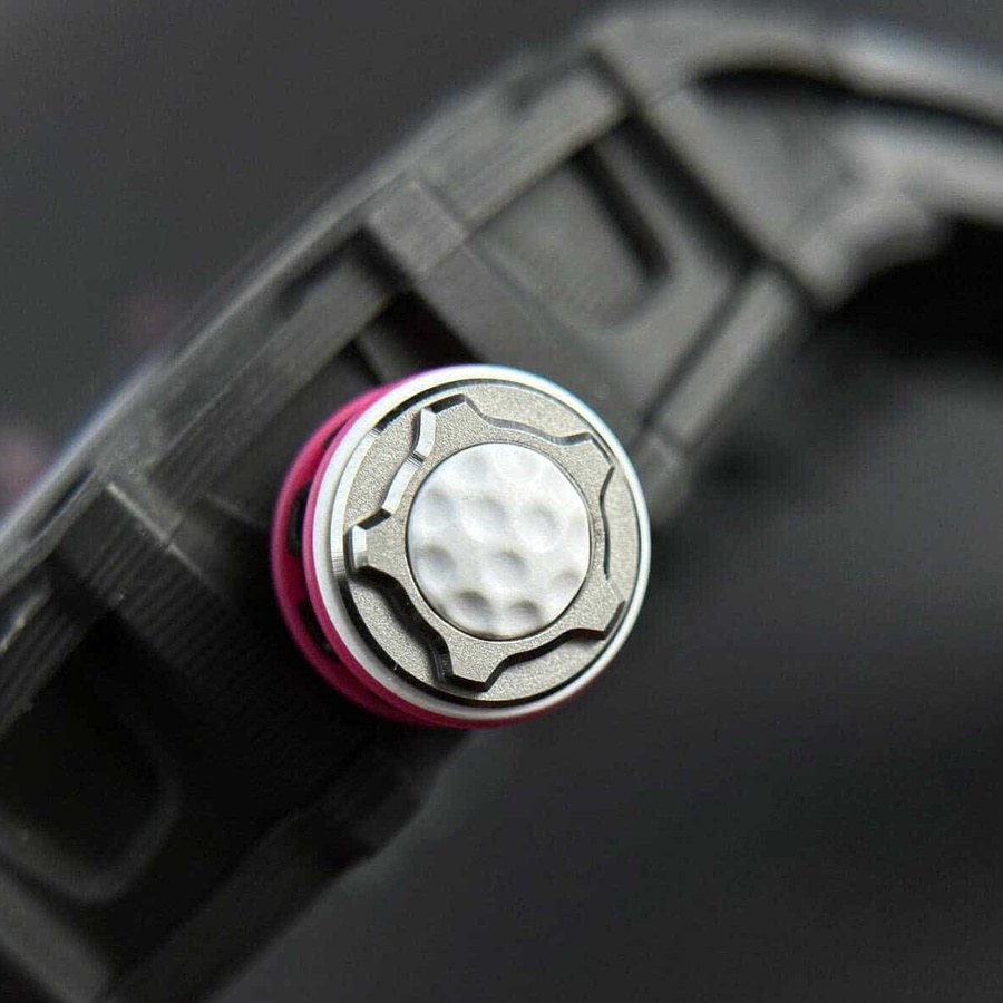Orologio replica: Richard Mille RM 38-02, tourbillon, Bubba Watson, nero, Carbon TPT — raro – Foto 8