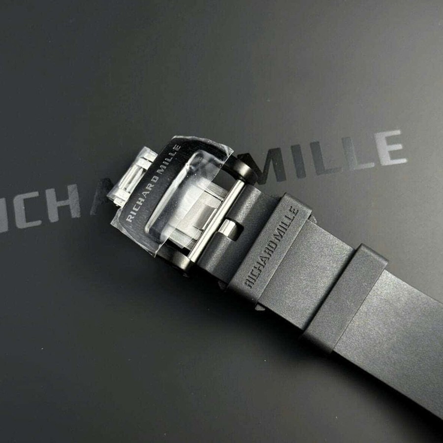 Orologio replica: Richard Mille RM 38-02, tourbillon, Bubba Watson, nero, Carbon TPT — raro – Foto 11