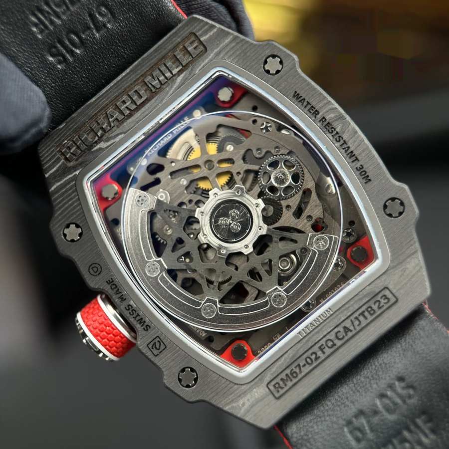 Orologio replica: Richard Mille RM 67-02, automatico, ultrapiatto, Johannes Thingnes 38.7 X 47,52 mm — elegante – Foto 10