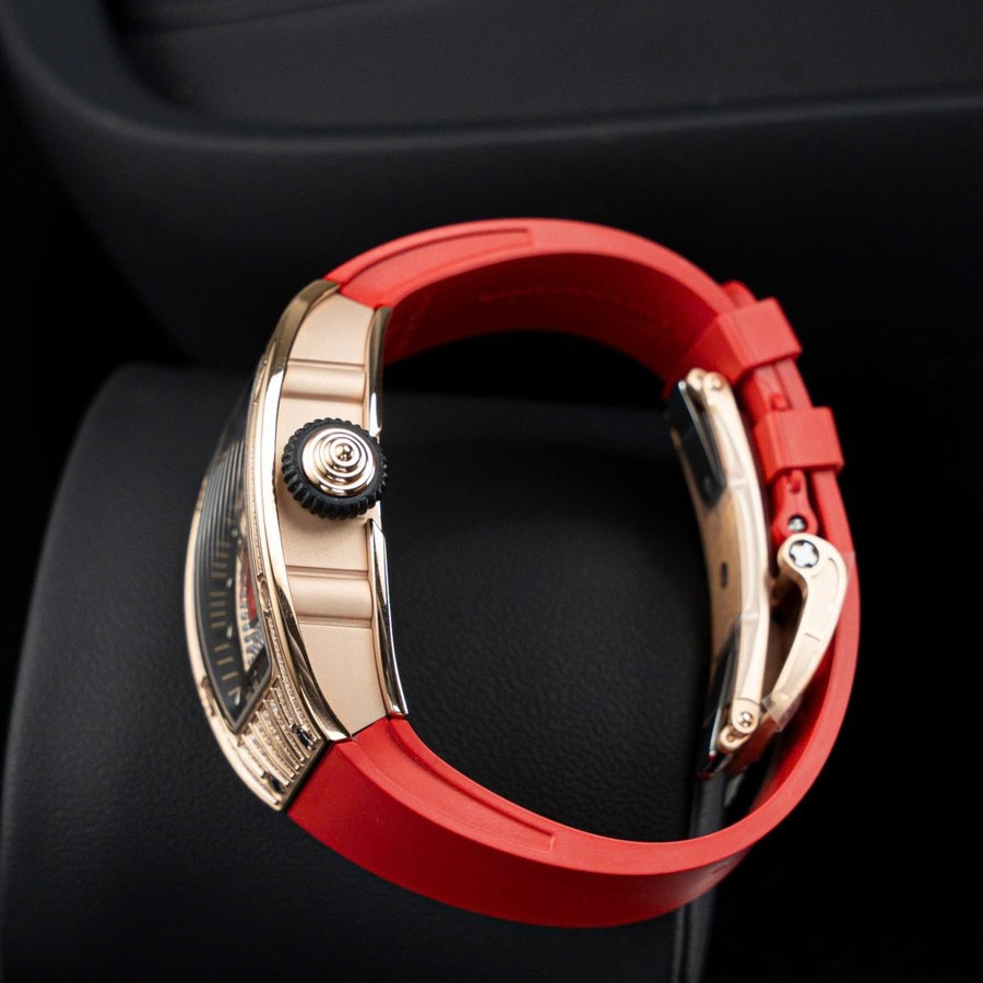 Orologio replica: Richard Mille RM 07-01, oro rosa, con, con pietre incastonate, Jasper, quadrante, ZF 45.32 X 32,3 mm — straordinario – Foto 8