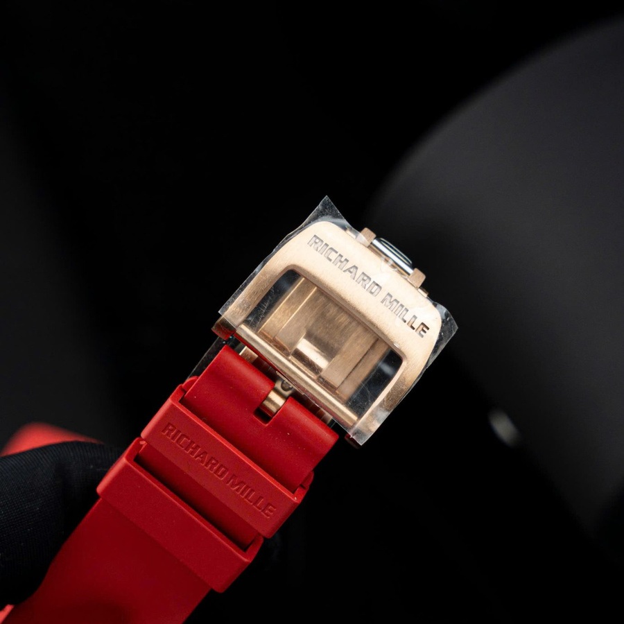 Orologio replica: Richard Mille RM 07-01, oro rosa, con, con pietre incastonate, Jasper, quadrante, ZF 45.32 X 32,3 mm — straordinario – Foto 10
