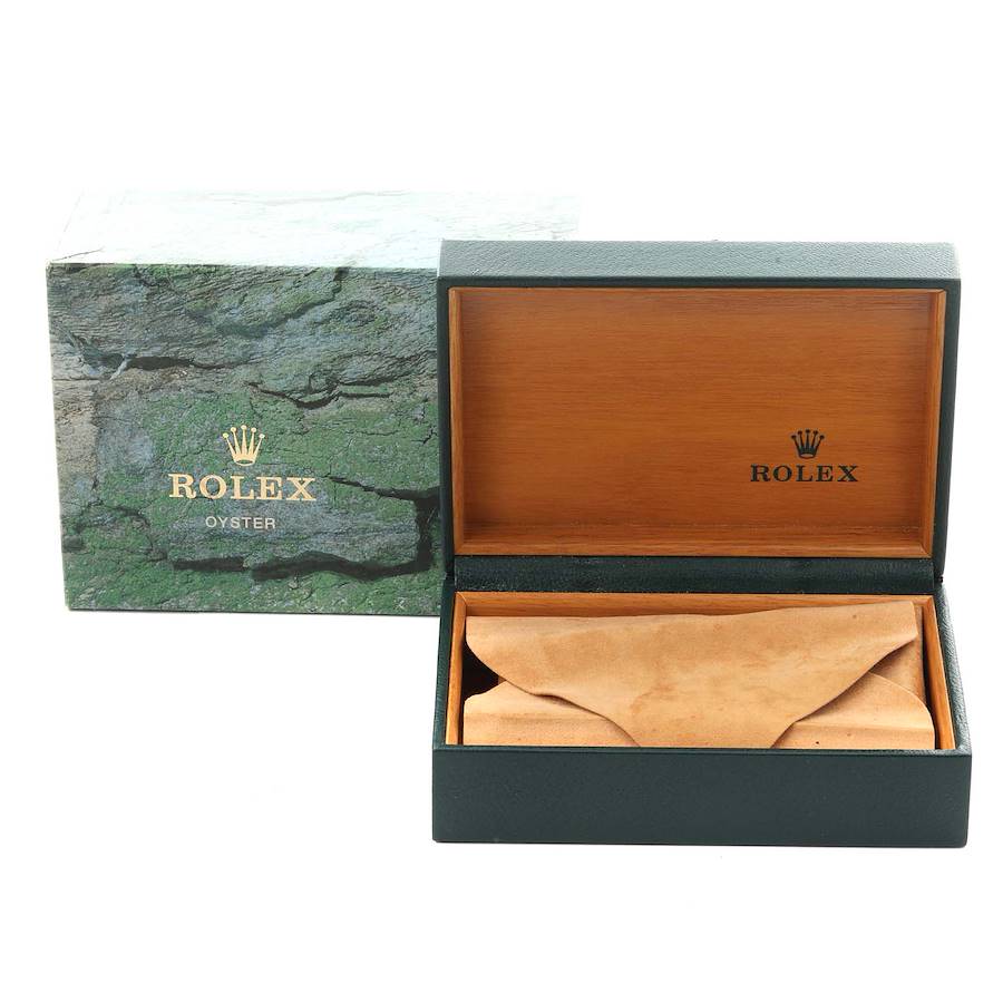 Orologio replica da uomo: Rolex Air King 34, quadrante salmone, lunetta guilloché, acciaio, 14010 — appena presentato – Foto 8