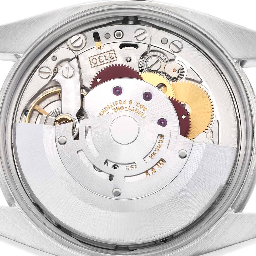 Orologio replica da uomo: Rolex Air King 34 mm, quadrante bianco, acciaio, 114200 — straordinario – Foto 6