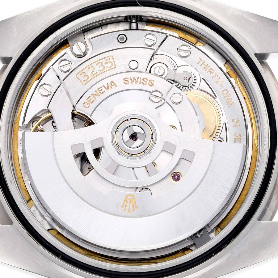 Orologio replica da uomo: Rolex Datejust 41, acciaio e oro bianco, quadrante con numeri romani, 126334 — di nuova generazione – Foto 6