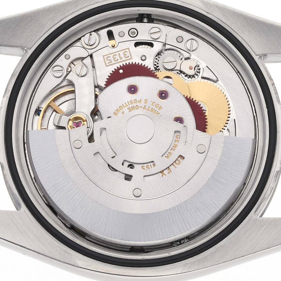 Orologio replica da uomo: Rolex Datejust, acciaio e oro bianco, quadrante nero, 116234 — affascinante – Foto 6