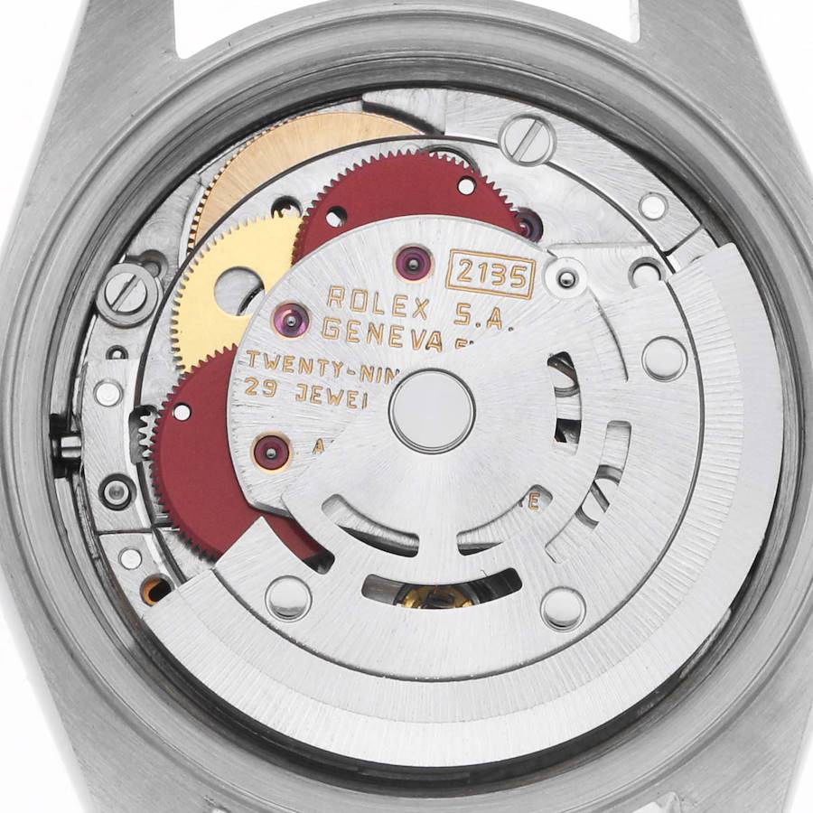 Orologio replica da donna: Rolex Datejust, acciaio e oro giallo, bianco, quadrante con numeri romani, 69173 — eccellente – Foto 5