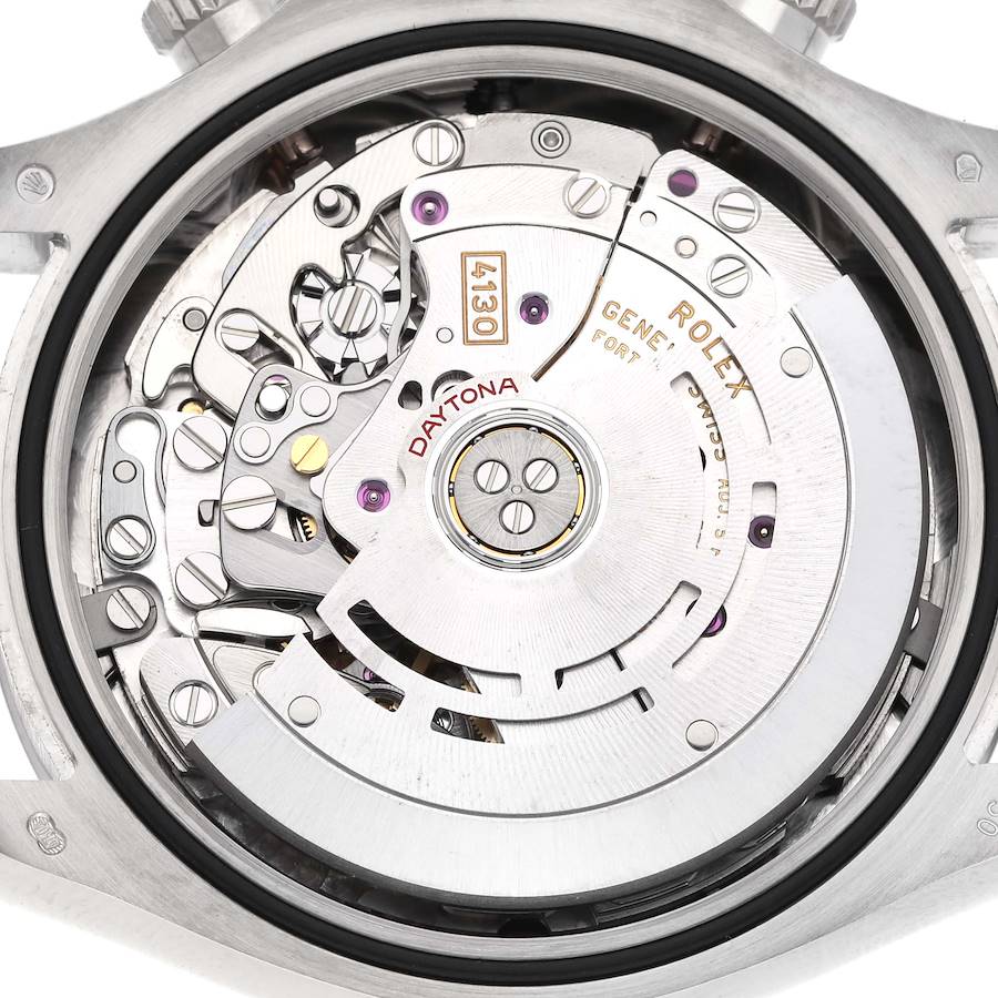 Orologio replica da uomo: Rolex Daytona, quadrante blu, oro bianco, cronografo, 116509 — di nuova generazione – Foto 6