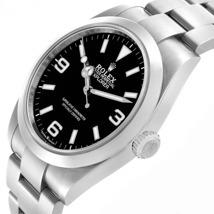 Orologio replica da uomo: Rolex Explorer I 40 mm, quadrante nero, acciaio, 224270 — direttamente dal produttore – Foto 5