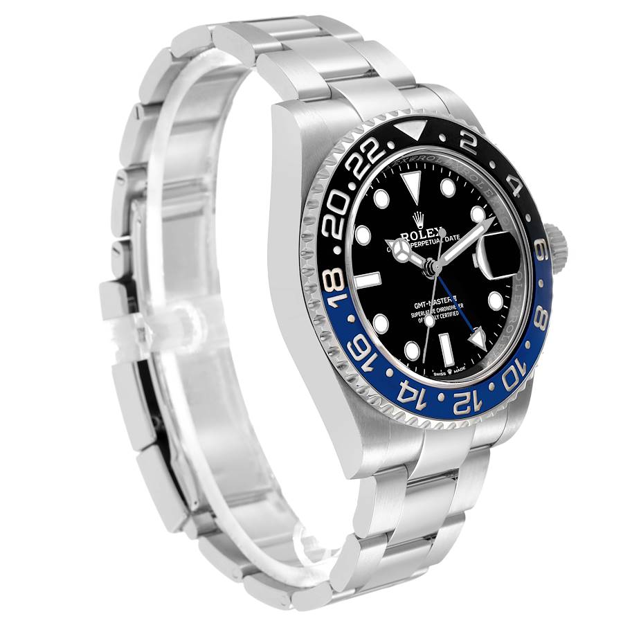 Orologio replica da uomo: Rolex GMT Master II Batgirl, lunetta, acciaio, automatico, 126710 — speciale – Foto 3