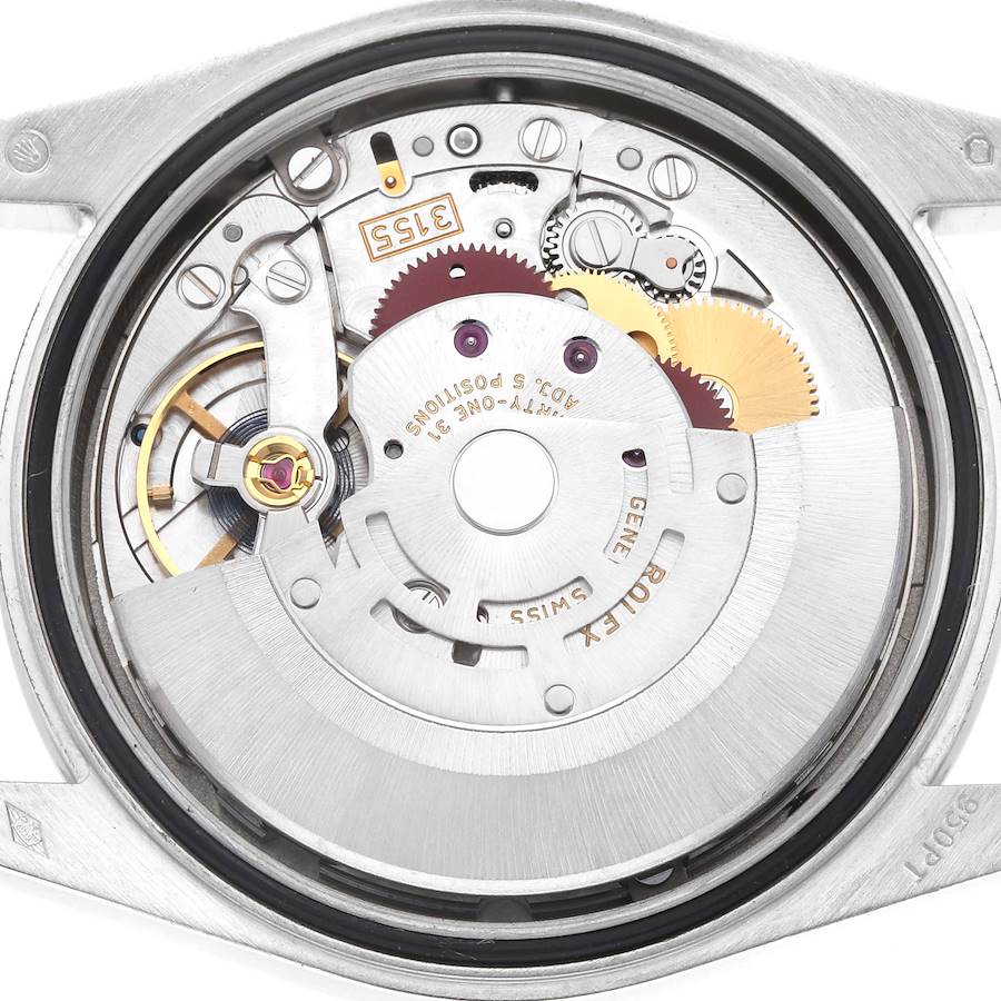 Orologio replica: Rolex President Day-Date, platino, diamanti, quadrante in meteorite, 118346 — eccezionale – Foto 7