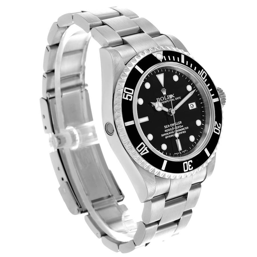 Orologio replica da uomo: Rolex Seadweller 4000, quadrante nero, acciaio, 16600 — tra i preferiti dei clienti – Foto 3