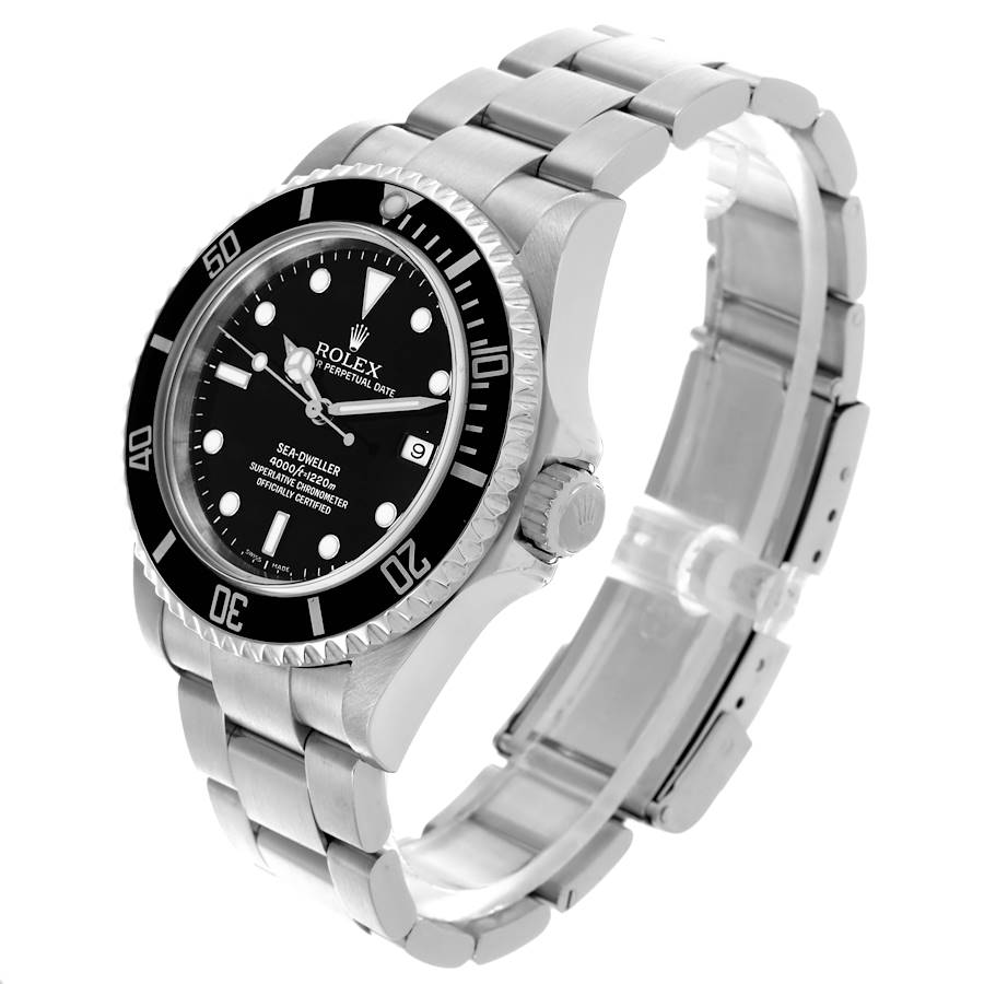 Orologio replica da uomo: Rolex Seadweller 4000, quadrante nero, acciaio, 16600 — tra i preferiti dei clienti – Foto 4