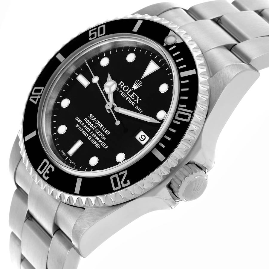 Orologio replica da uomo: Rolex Seadweller 4000, quadrante nero, acciaio, 16600 — tra i preferiti dei clienti – Foto 5