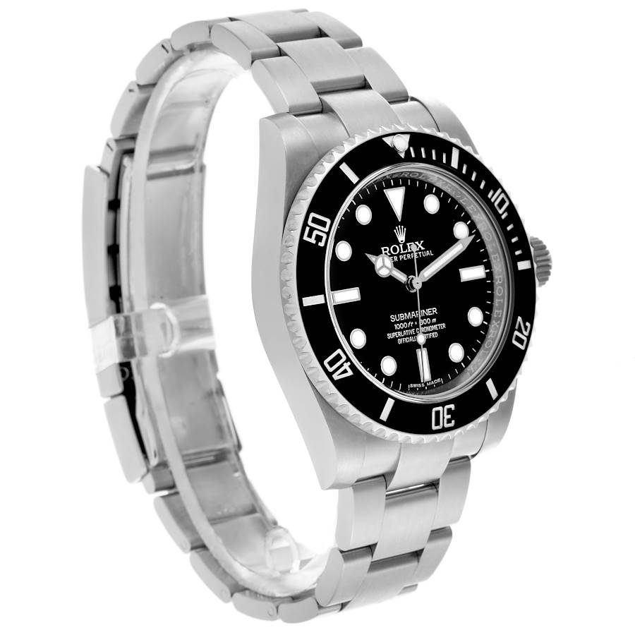 Orologio replica da uomo: Rolex Submariner, senza data, lunetta in ceramica, acciaio, 114060 — lussuoso – Foto 3